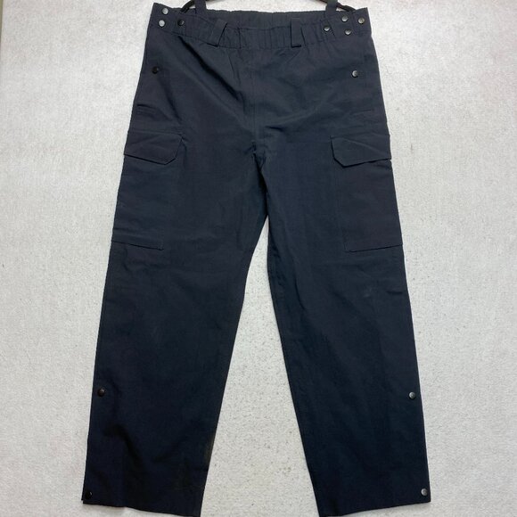 Blauer Rain Pants Men's M Black Gore-Tex Water Resistant Emergency Pull On